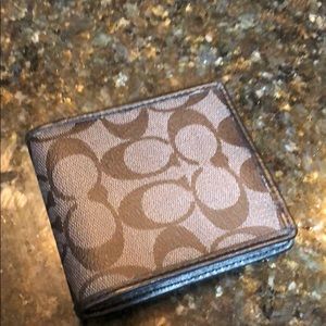 Men’s Coach Wallet (never used)